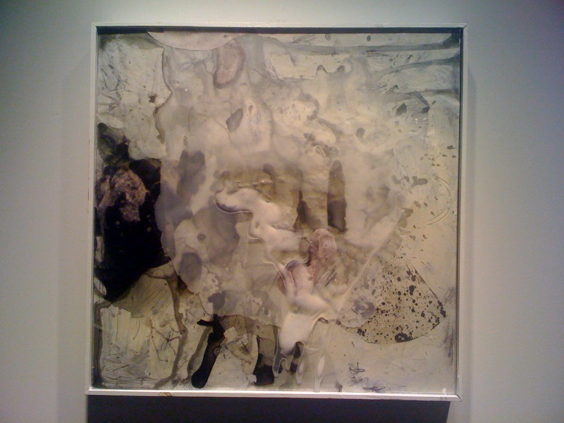 mylar, painting,collage